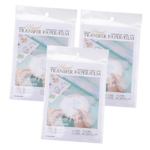 TEMPNAP 1Satz Wasserlöslicher Stickstabilisator für DIY Stickereien Selbstklebend und Leicht Ablösbar für Bekleidungs und Handwerksprojekte TEMPNAP 1Satz Wasserlöslicher Stickstabilisator für DIY Stickereien Selbstklebend und Leicht Ablösbar für Bekleidungs und Handwerksprojekte von TEMPNAP