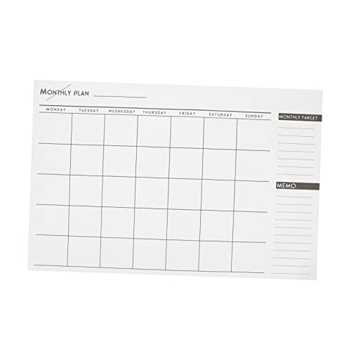 TEMPNAP 1Stück Einfacher Monats Zeitplan Notizblock Praktischer Monatskalender für Effektives Zeitmanagement für Studium Sortierte Vielseitig TEMPNAP 1Stück Einfacher Monats Zeitplan Notizblock Praktischer Monatskalender für Effektives Zeitmanagement für Studium Sortierte Vielseitig von TEMPNAP