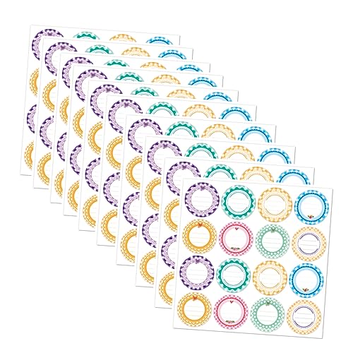 TEMPNAP 1Tasche Selbstklebende Dosenetiketten Runde Aufkleber und Vielseitig Einsetzbar Scrapbooking und Etikettierung pro Packung TEMPNAP 1Tasche Selbstklebende Dosenetiketten Runde Aufkleber und Vielseitig Einsetzbar Scrapbooking und Etikettierung pro Packung von TEMPNAP