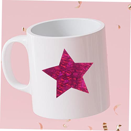 TEMPNAP 2 Rollen Glitzernde Sternaufkleber Selbstklebende Belohnungssticker für Etiketten für Scrapbooking und Deko Bunten Farben Sicher von TEMPNAP