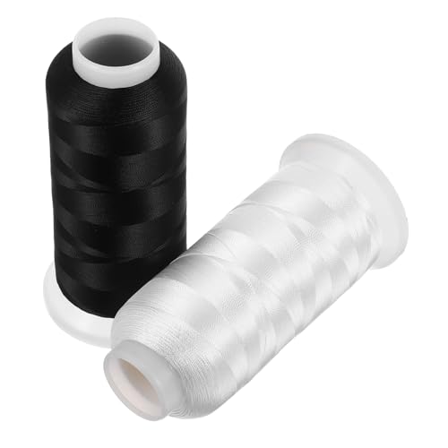 TEMPNAP 2 Rollen Leichtes Polyester Garn für Stickmaschinen Robuste Fäden für Kleidung und Heimprojekte für Präzise Muster und Hohe Effizienz TEMPNAP 2 Rollen Leichtes Polyester Garn für Stickmaschinen Robuste Fäden für Kleidung und Heimprojekte für Präzise Muster und Hohe Effizienz von TEMPNAP