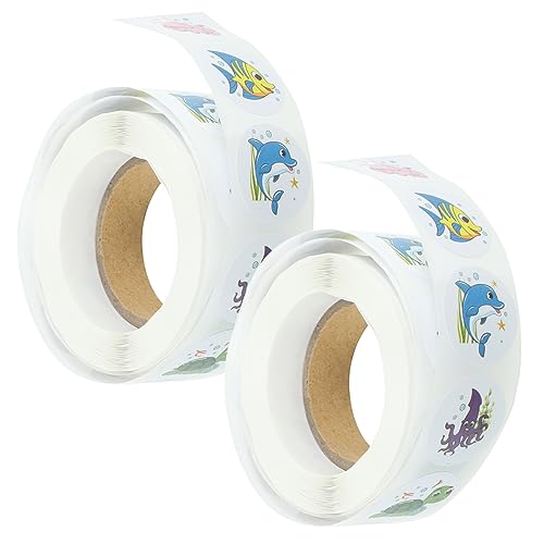TEMPNAP 2 Rollen Meeresaufkleber positiver Aufkleber Flecken Aufkleber für das Töpfchentraining für Kleinkinder Patch kratzen positive Aufkleber Belohnungsaufkleber Kupferplattenaufkleber TEMPNAP 2 Rollen Meeresaufkleber positiver Aufkleber Flecken Aufkleber für das Töpfchentraining für Kleinkinder Patch kratzen positive Aufkleber Belohnungsaufkleber Kupferplattenaufkleber von TEMPNAP