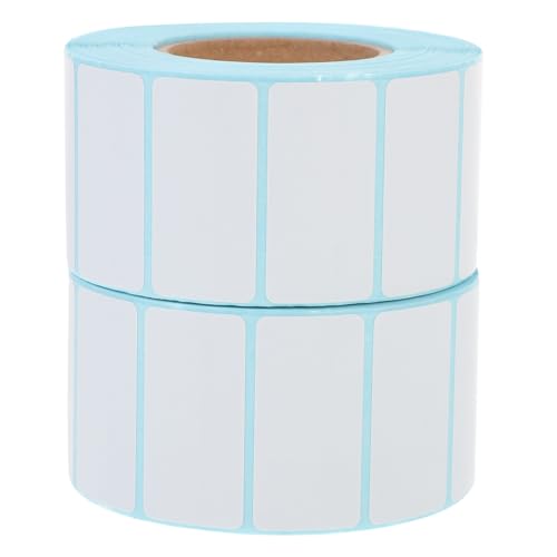 TEMPNAP 2 Rollen Selbstklebende Thermoetiketten Wasserfeste Kratzfeste Etiketten für Adressierung Organisation und Versand pro Rolle von TEMPNAP