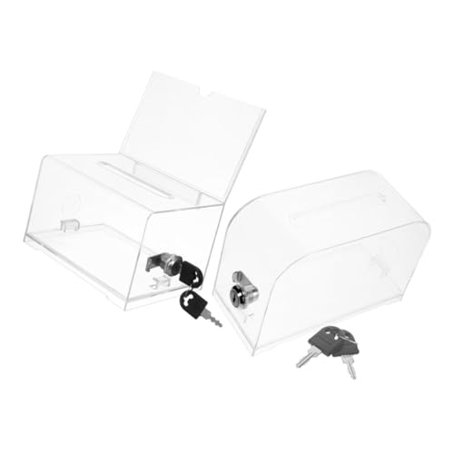 TEMPNAP 2 Sätze Tragbare Kartenbox für Visitenkarten und Bürobedarf Teiliges aus Acryl Organisation von Geschäftskarten und Kleinen Accessoires Langlebig und Leicht TEMPNAP 2 Sätze Tragbare Kartenbox für Visitenkarten und Bürobedarf Teiliges aus Acryl Organisation von Geschäftskarten und Kleinen Accessoires Langlebig und Leicht von TEMPNAP