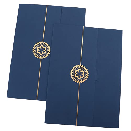 TEMPNAP 2 Stück Ehren urkunde dokumentenmappe mappen aktenordner aktenmappe Kartenhalter Umschlag briefumschläge Inhaber eines Papierdiploms Dokumentenhalter aus Papier Papierstau Blue TEMPNAP 2 Stück Ehren urkunde dokumentenmappe mappen aktenordner aktenmappe Kartenhalter Umschlag briefumschläge Inhaber eines Papierdiploms Dokumentenhalter aus Papier Papierstau Blue von TEMPNAP