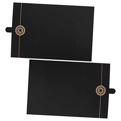 TEMPNAP 2 Stück Ehren urkunde dokumentenmappe mappen cartape folders document holder Zertifikat Karte Urkundenmappe Büro leer Inhaber eines Papierdiploms Diplom-Inhaber Papierstau Black TEMPNAP 2 Stück Ehren urkunde dokumentenmappe mappen cartape folders document holder Zertifikat Karte Urkundenmappe Büro leer Inhaber eines Papierdiploms Diplom-Inhaber Papierstau Black von TEMPNAP