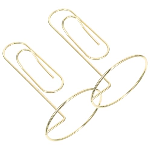 TEMPNAP 2 Stück Goldene Metall Kartenhalter Memo Clip für Büro und Veranstaltungen Eleganter Tischkartenständer für Fotos Visitenkarten und Notizen Robust und von TEMPNAP