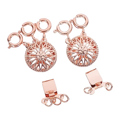 TEMPNAP 2 Stück Kettenverschluss für Schmuckherstellung Schichtverschluss für und Armbänder für DIY Projekte Einfach zu Bedienen Roségold Sicher und Praktisch TEMPNAP 2 Stück Kettenverschluss für Schmuckherstellung Schichtverschluss für und Armbänder für DIY Projekte Einfach zu Bedienen Roségold Sicher und Praktisch von TEMPNAP