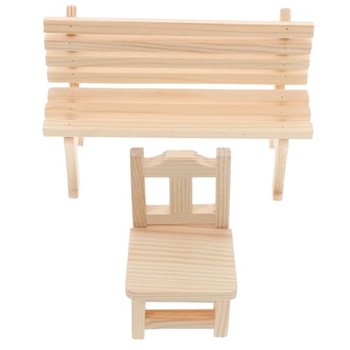 TEMPNAP 2 Stück Puppenhausbank Mini-Puppenhaus- Mini-Puppenhaus-Zubehör kleine Parkbank Puppenhaus Sitzbank Puppenhaus Zubehör Puppenhauszubehör winziges Bankdekor Holz Beige TEMPNAP 2 Stück Puppenhausbank Mini-Puppenhaus- Mini-Puppenhaus-Zubehör kleine Parkbank Puppenhaus Sitzbank Puppenhaus Zubehör Puppenhauszubehör winziges Bankdekor Holz Beige von TEMPNAP