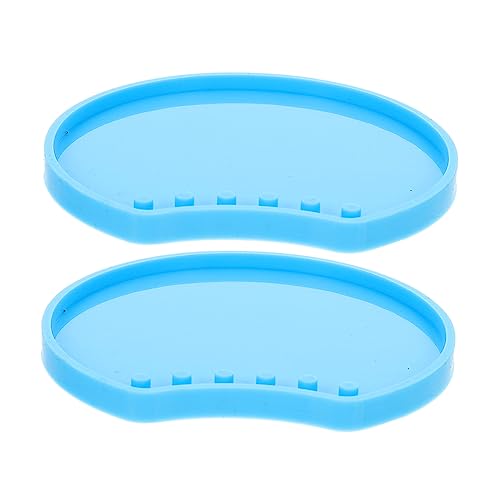 TEMPNAP 2 Stück Silikonform für Haarschmuck DIY Stirnband Gießform für Bastelprojekte Geeignet für Individuelle Ohrenornamente und Dekorationen Leicht und Tragbar von TEMPNAP