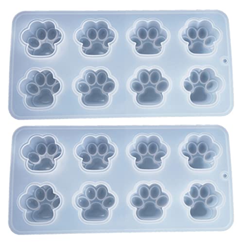 TEMPNAP 2 Stück Teiliges Silikon Katzenpfoten Mould DIY Epoxidharz Gießform für Kreative Handwerksprojekte Einfach zu Reinigen und Sicher der Anwendung TEMPNAP 2 Stück Teiliges Silikon Katzenpfoten Mould DIY Epoxidharz Gießform für Kreative Handwerksprojekte Einfach zu Reinigen und Sicher der Anwendung von TEMPNAP