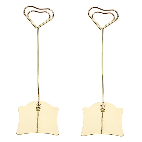 TEMPNAP 2 Stück Tischkartenhalter aus Verstellbare Menükarten Ständer für Hochzeiten Veranstaltungen und Restaurants Stabile Halter für Karten und Listen TEMPNAP 2 Stück Tischkartenhalter aus Verstellbare Menükarten Ständer für Hochzeiten Veranstaltungen und Restaurants Stabile Halter für Karten und Listen von TEMPNAP