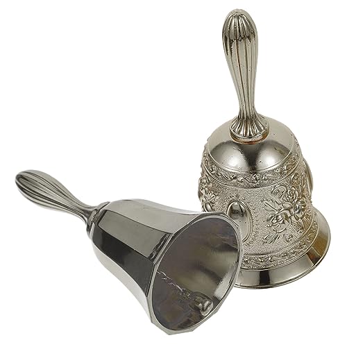 TEMPNAP 2 Stück Vintage Handglocke Kupferlegierung Serviceglocke mit Klarem für Restaurant Hochzeit Spiele Hotel Lehrereinsetzbar TEMPNAP 2 Stück Vintage Handglocke Kupferlegierung Serviceglocke mit Klarem für Restaurant Hochzeit Spiele Hotel Lehrereinsetzbar von TEMPNAP