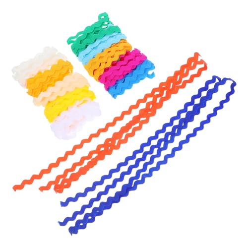 TEMPNAP 2 Stück Wellenband Dekorationsband für Party Bastelbedarf Farben pro für Hochzeiten DIY Projekte TEMPNAP 2 Stück Wellenband Dekorationsband für Party Bastelbedarf Farben pro für Hochzeiten DIY Projekte von TEMPNAP