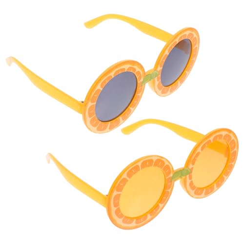 TEMPNAP 2 Stück Zitronenförmige Brillen Urlaubssonnenbrillen Tropische Fruchtsonnenbrillen Strand Tropenbrillen Fruchtbrillen Für Partys Hawaii Partygeschenke Strandparty Brillen TEMPNAP 2 Stück Zitronenförmige Brillen Urlaubssonnenbrillen Tropische Fruchtsonnenbrillen Strand Tropenbrillen Fruchtbrillen Für Partys Hawaii Partygeschenke Strandparty Brillen von TEMPNAP