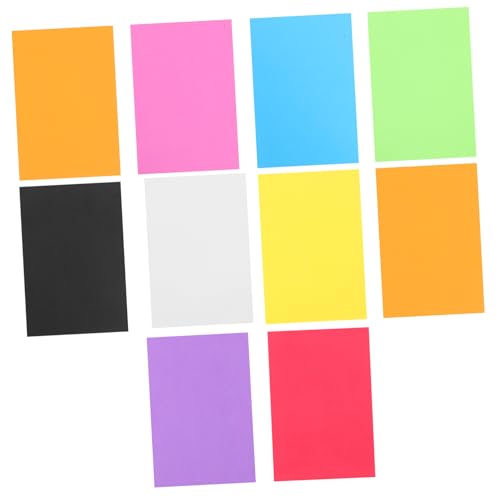 TEMPNAP 20 Blatt Dekopapier Farbe Dekopapier Basteln Dekoschwammpapier Bastelpapier Handgefertigtes Papier Bastelpapier DIY Schwammpapier Handgefertigtes Papier DIY Handgefertigte von TEMPNAP