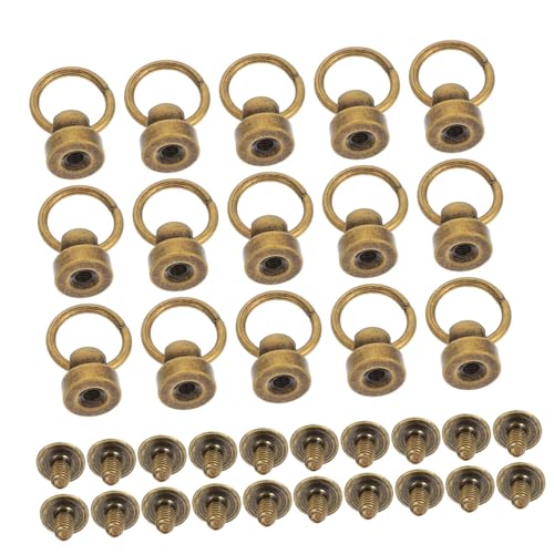 TEMPNAP 20 Sätze DIY Leder Craft Rivets Große Ringnieten für Taschen Handyhüllen und Schuhe für Kreative Projekte und Bastelarbeiten TEMPNAP 20 Sätze DIY Leder Craft Rivets Große Ringnieten für Taschen Handyhüllen und Schuhe für Kreative Projekte und Bastelarbeiten von TEMPNAP