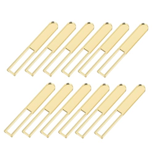 TEMPNAP 20 Stück DIY Professionelle Acryl Eiscreme Sticks für Kreative Bastelprojekte Wiederverwendbar und Praktisch für Partys und Geburtstagsfeiern von TEMPNAP