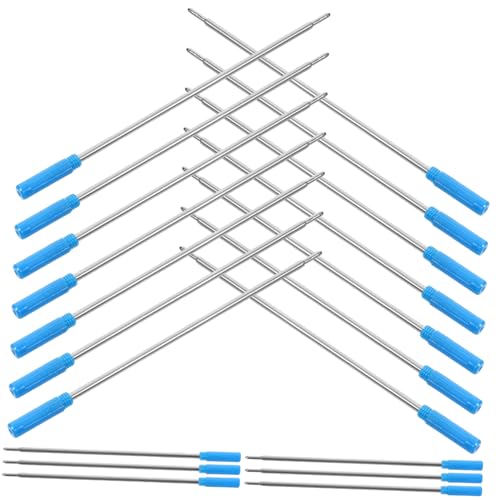 TEMPNAP 20 Stück Gelstift Nachfüllungen Ersatzminen Blau für Kugelschreiber Tintenroller und Dekorative Stifte für Büro und Schule TEMPNAP 20 Stück Gelstift Nachfüllungen Ersatzminen Blau für Kugelschreiber Tintenroller und Dekorative Stifte für Büro und Schule von TEMPNAP