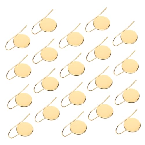 TEMPNAP 20 Stück Ohrhaken mit Rechteckigen Blanko Trays für Diy Schmuckherstellung Goldene Ohrring Basen für Projekte für Persönliche Designs TEMPNAP 20 Stück Ohrhaken mit Rechteckigen Blanko Trays für Diy Schmuckherstellung Goldene Ohrring Basen für Projekte für Persönliche Designs von TEMPNAP