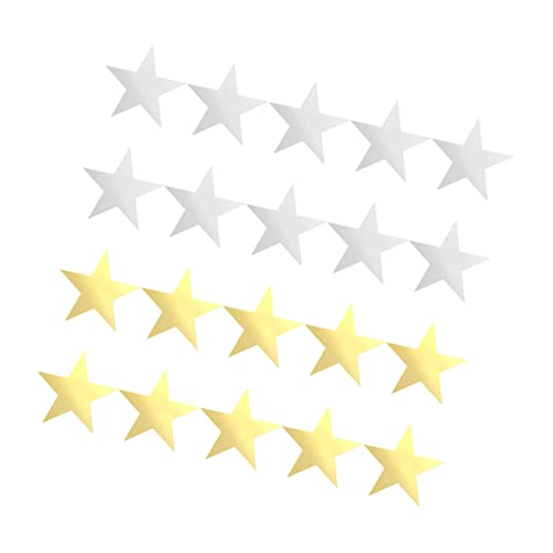 TEMPNAP 20 Stück Teiliges Papier Dekoset Doppelseitige Bastelausschnitte Gold Silber Diy Schulwand Klassenzimmer Dekoration Kreative Bastelmaterialien TEMPNAP 20 Stück Teiliges Papier Dekoset Doppelseitige Bastelausschnitte Gold Silber Diy Schulwand Klassenzimmer Dekoration Kreative Bastelmaterialien von TEMPNAP