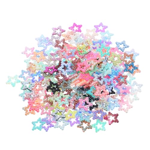 TEMPNAP 200Stücke DIY Perlenmix für Schmuck und Bastelprojekte Perlen für Haarclips Scrapbooking und Handwerksideen pro Packung von TEMPNAP