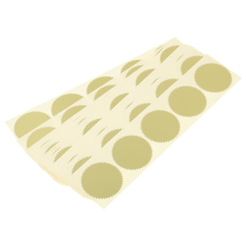 TEMPNAP 200pcs Self Adhäsive Prägeaufkleber Für Zertifikate Und Auszeichnungen Mit Jakobsmuschelkante Für Abschlussumschläge Und Offizielle Dokumente Gold TEMPNAP 200pcs Self Adhäsive Prägeaufkleber Für Zertifikate Und Auszeichnungen Mit Jakobsmuschelkante Für Abschlussumschläge Und Offizielle Dokumente Gold von TEMPNAP