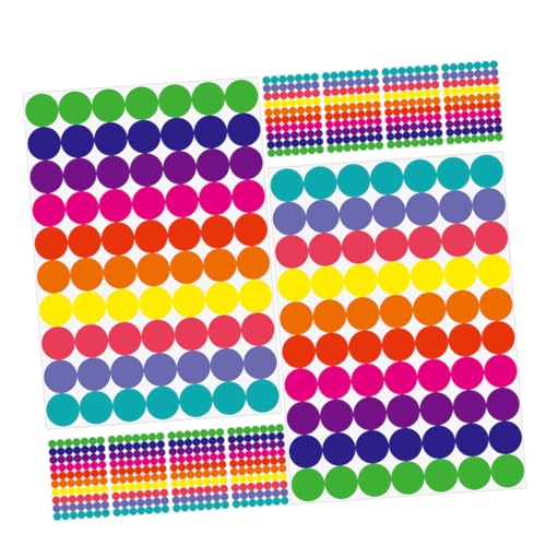 TEMPNAP 20Blätter DIY Runde Dot Aufkleber Farbcodierungsetiketten für Beschriftungen Taschenversiegelung Büroorganisation und Kreative Projekte Starke Haftung für Handwerk TEMPNAP 20Blätter DIY Runde Dot Aufkleber Farbcodierungsetiketten für Beschriftungen Taschenversiegelung Büroorganisation und Kreative Projekte Starke Haftung für Handwerk von TEMPNAP