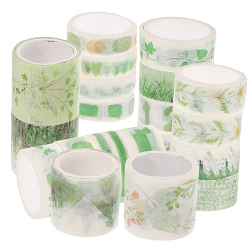 TEMPNAP 20Rollen Goldfolie Washi Tape Dekorative Muster Klebeband für DIY Scrapbooking Journals und für Bastelprojekte und Persönliche Notizen von TEMPNAP
