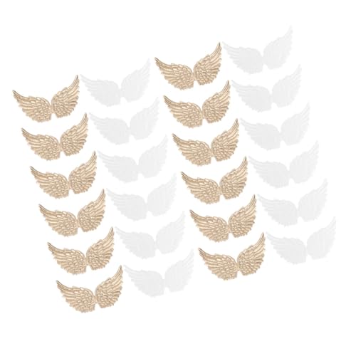 TEMPNAP 24 Stück Teiliges DIY Engel Flügel Ornamente Goldene Weiße Bastel Wings für Hochzeiten Partys Kleidung und Dekorationen TEMPNAP 24 Stück Teiliges DIY Engel Flügel Ornamente Goldene Weiße Bastel Wings für Hochzeiten Partys Kleidung und Dekorationen von TEMPNAP