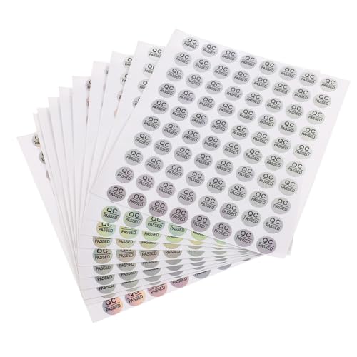 TEMPNAP 2400Stücke Pass Qc Bestanden Qualitätsprüfaufkleber Selbstklebend für Warenstatusanzeige Lager und Versand TEMPNAP 2400Stücke Pass Qc Bestanden Qualitätsprüfaufkleber Selbstklebend für Warenstatusanzeige Lager und Versand von TEMPNAP