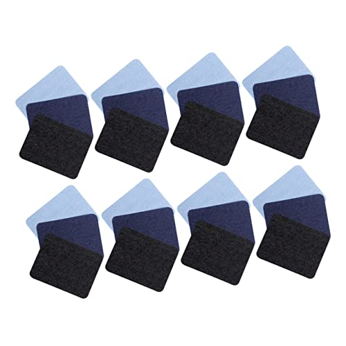 TEMPNAP 24Stücke Jeans Patches zum Aufbügeln Robuste Bekleidungsreparatur Patches für Nähprojekte und Schnelle von TEMPNAP