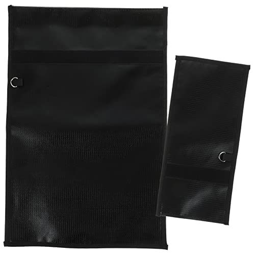 TEMPNAP 2Stücke Brandschutztasche für Dokumente Feuerfeste Geld und Dokumententasche mit Rfid Schutz für Sichere Aufbewahrung von Id Karten und Bankkarten Doppelte Rollendesign TEMPNAP 2Stücke Brandschutztasche für Dokumente Feuerfeste Geld und Dokumententasche mit Rfid Schutz für Sichere Aufbewahrung von Id Karten und Bankkarten Doppelte Rollendesign von TEMPNAP
