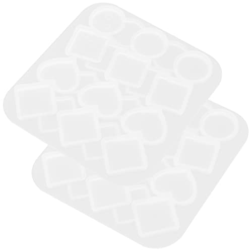 TEMPNAP 2Stücke Silikon Haarspangen Gießform DIY Geometrische Charms Form für Haarspangen Vielseitig Einsetzbar für Epoxidharz UV Harz und Mehr für Bastelprojekte TEMPNAP 2Stücke Silikon Haarspangen Gießform DIY Geometrische Charms Form für Haarspangen Vielseitig Einsetzbar für Epoxidharz UV Harz und Mehr für Bastelprojekte von TEMPNAP