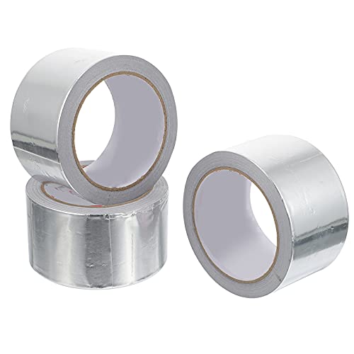 TEMPNAP 3 Stück Aluminium Folien Reparaturband Wasserfestes Klebeband für Außenanwendungen zum Abdichten und Reparieren von Oberflächen von TEMPNAP