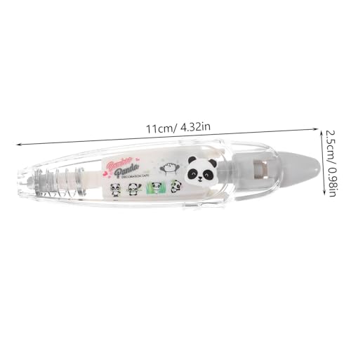 TEMPNAP 3 Stück Dekoratives Korrekturband mit Muster Vielseitiges DIY Schreibwaren für Scrapbooking Planer Notizbücher Schüler Niedliche Motive Eule Kirsche Panda von TEMPNAP