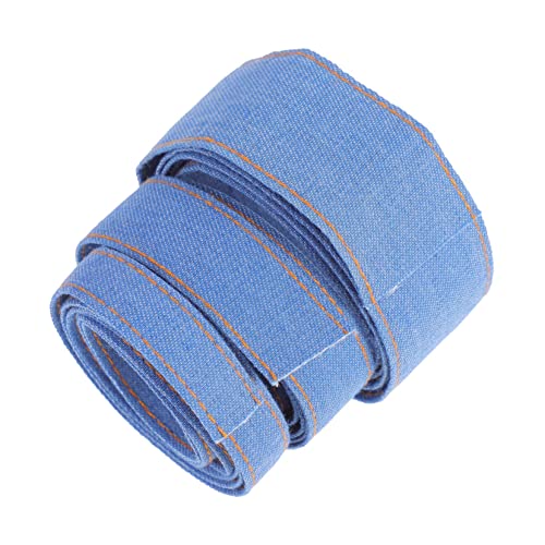 TEMPNAP 3 Stück Teiliges Denim Band für Diy Hochwertige Stoffbänder mit für Kreative Haarschleifen und Bekleidungsdekorationen pro Verschiedenen von TEMPNAP