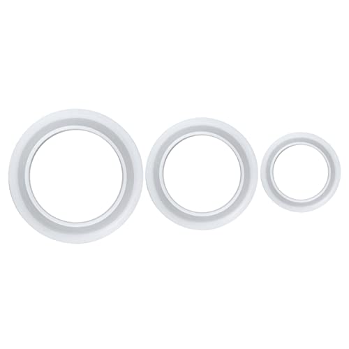 TEMPNAP 3 Stück Teiliges Diy Armband Gussform Silikon Epoxidharz Form für Bangle Schmuckherstellung Geeignet für Anfänger und Profis und Innendurchmesser von TEMPNAP