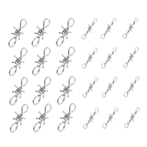 TEMPNAP 30Stücke Anhänger für DIY Schmuckzubehör Halskette Taillenkette und Armband Kreativ für und Handwerksprojekte Langlebig von TEMPNAP