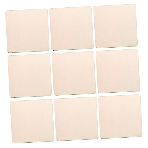 TEMPNAP 30Stücke DIY Holzscheiben Quadratische Leere Holzchips für Handwerk Unvollendete Holzstücke zum Basteln und Dekorieren und Langlebig TEMPNAP 30Stücke DIY Holzscheiben Quadratische Leere Holzchips für Handwerk Unvollendete Holzstücke zum Basteln und Dekorieren und Langlebig von TEMPNAP