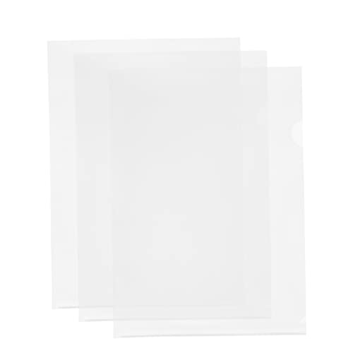 TEMPNAP 30Stücke Transparente Dokumentenmappe Teilig PP Fächermappe für Büro Schule und Zuhause Klare Aufbewahrungslösung für Wichtige Unterlagen Langlebig und Bruchsicher von TEMPNAP