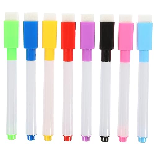 TEMPNAP 32Stücke Teiliges Whiteboard Marker Löschbare Mehrfarbige Stifte mit Radierer für Schule Büro und Kreative Wassermalerei Beuteln TEMPNAP 32Stücke Teiliges Whiteboard Marker Löschbare Mehrfarbige Stifte mit Radierer für Schule Büro und Kreative Wassermalerei Beuteln von TEMPNAP