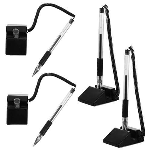 TEMPNAP 4 Stück Teiliges Desktop Kugelschreiber Business Stifte mit Standdesign für Bürobedarf für Reibungsloses Schreiben für Geschäftliche Anlässe Schreibtischdekoration TEMPNAP 4 Stück Teiliges Desktop Kugelschreiber Business Stifte mit Standdesign für Bürobedarf für Reibungsloses Schreiben für Geschäftliche Anlässe Schreibtischdekoration von TEMPNAP