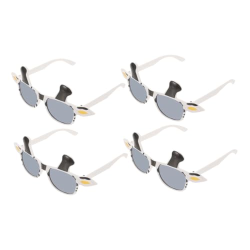 TEMPNAP 4 Stück Teiliges Lustige Tierbrillen für Partys Cartoon Sonnenbrillen für Geburtstags und Halloween Feiern Witzige Foto Requisiten für Unvergessliche TEMPNAP 4 Stück Teiliges Lustige Tierbrillen für Partys Cartoon Sonnenbrillen für Geburtstags und Halloween Feiern Witzige Foto Requisiten für Unvergessliche von TEMPNAP