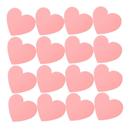TEMPNAP 40 Stück Herz Papierausschnitte Herzform Bastelmaterial für DIY Valentinstag Klassenzimmer Dekoration Kreative Grußkarten Wunschwand und von TEMPNAP