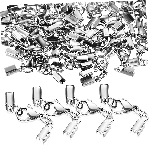 TEMPNAP 40 Stück Kettenverschluss Lobster Claw Clips für DIY Schmuckherstellung Robuste und Langlebige Verschlüsse für Armbänder und von TEMPNAP