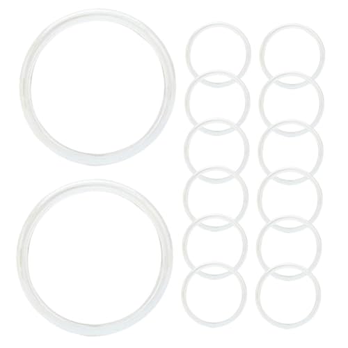 TEMPNAP 40 Stück Transparente Binderinge für Notizbücher und Planer Erweiterungsdiscs für Scrapbooks und Lose Dekorative Binder Discs für Optimale Organisation von TEMPNAP