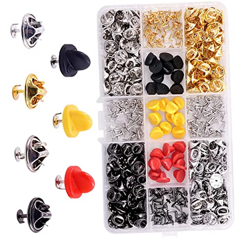 TEMPNAP 430 Stück Sicherheitsnadeln mit Selbstsperrenden Verschlüssen Multifunktionale Pin Backs für Anstecknadeln Broschen Abzeichen und Schmuck für DIY Projekte TEMPNAP 430 Stück Sicherheitsnadeln mit Selbstsperrenden Verschlüssen Multifunktionale Pin Backs für Anstecknadeln Broschen Abzeichen und Schmuck für DIY Projekte von TEMPNAP