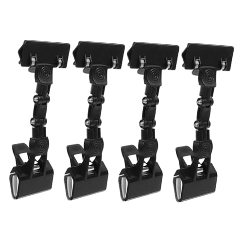 TEMPNAP 4pcs Flexible Rotierende Doppelkopfclips Für Papier - Und Beschriftet Vielseitiger Inhaber Für Das Zeichnen Und Organisieren Für Büroschule Und Zuhause von TEMPNAP