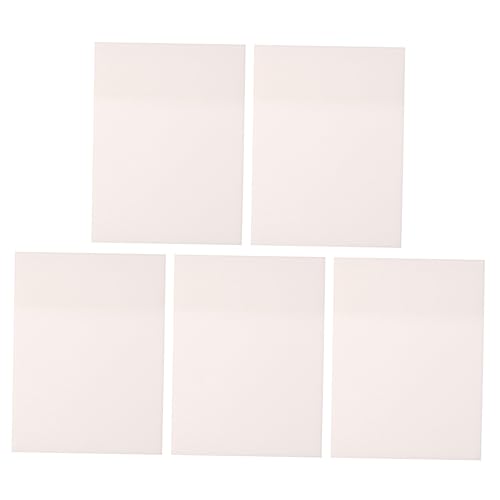 TEMPNAP 5 Stück Teiliges Wasserdichte Notizzettel Selbstklebende Memo Pads für Schule Büro und Zuhause Praktische Schreibwaren für Studenten von TEMPNAP